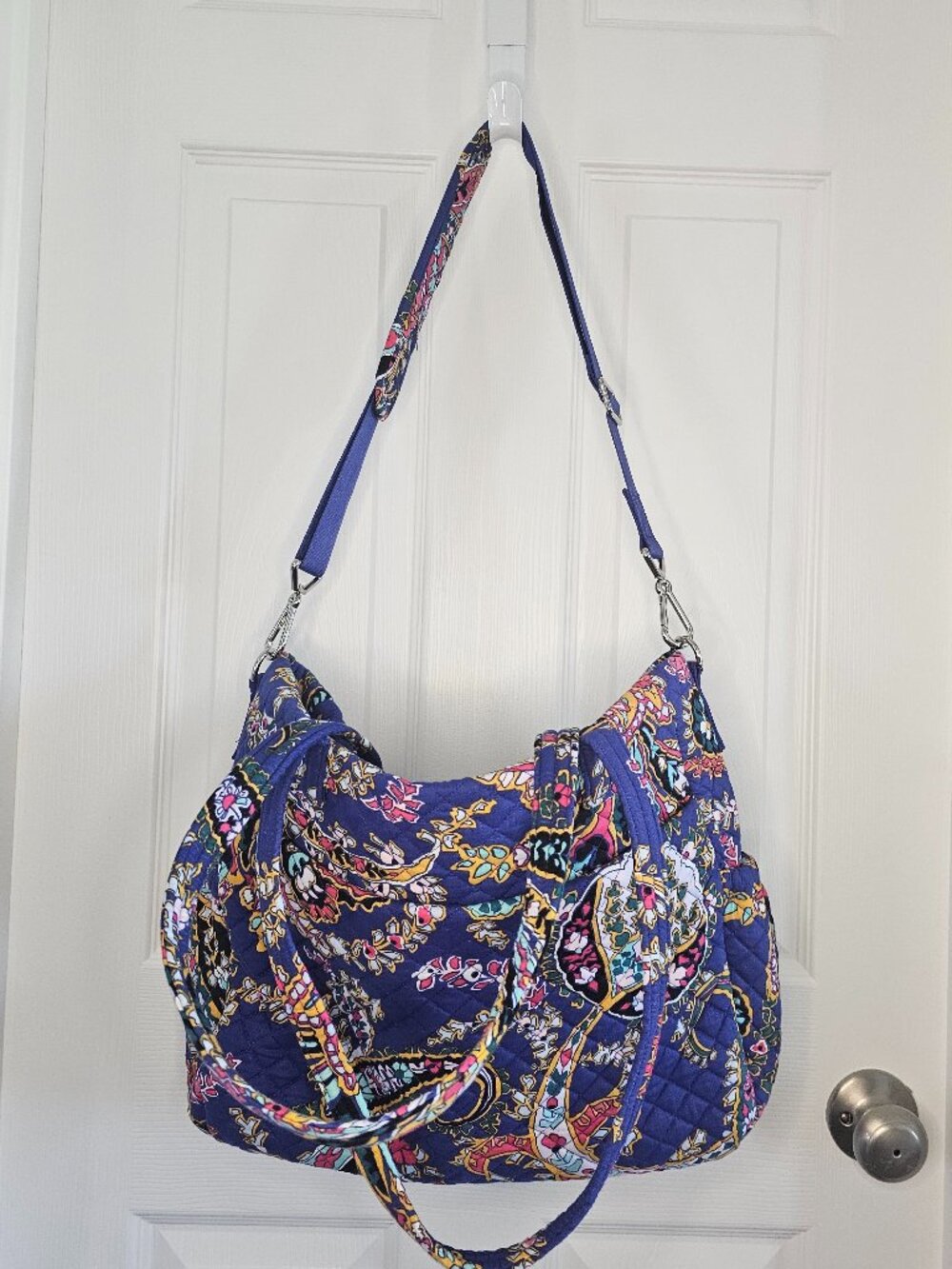 Vera Bradley Ultimate Baby Bag Romantic Paisley Tote Purse Shoulder Crossbody
